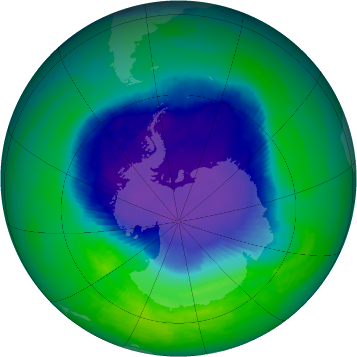 Ozone Map 1993-11-06